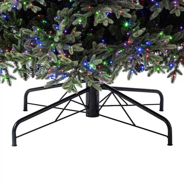 12FT (3.7m) Pre-Lit Aspen Artificial Christmas Tree With 4,430 Colour-Changing Radiant Micro Twinkle LED Lights