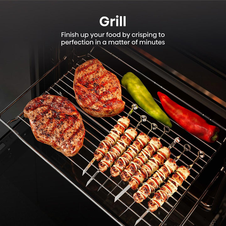 Hisense Hi6 BID914221CX Electric Built-In Double Oven, A Rated in Stainless Steel