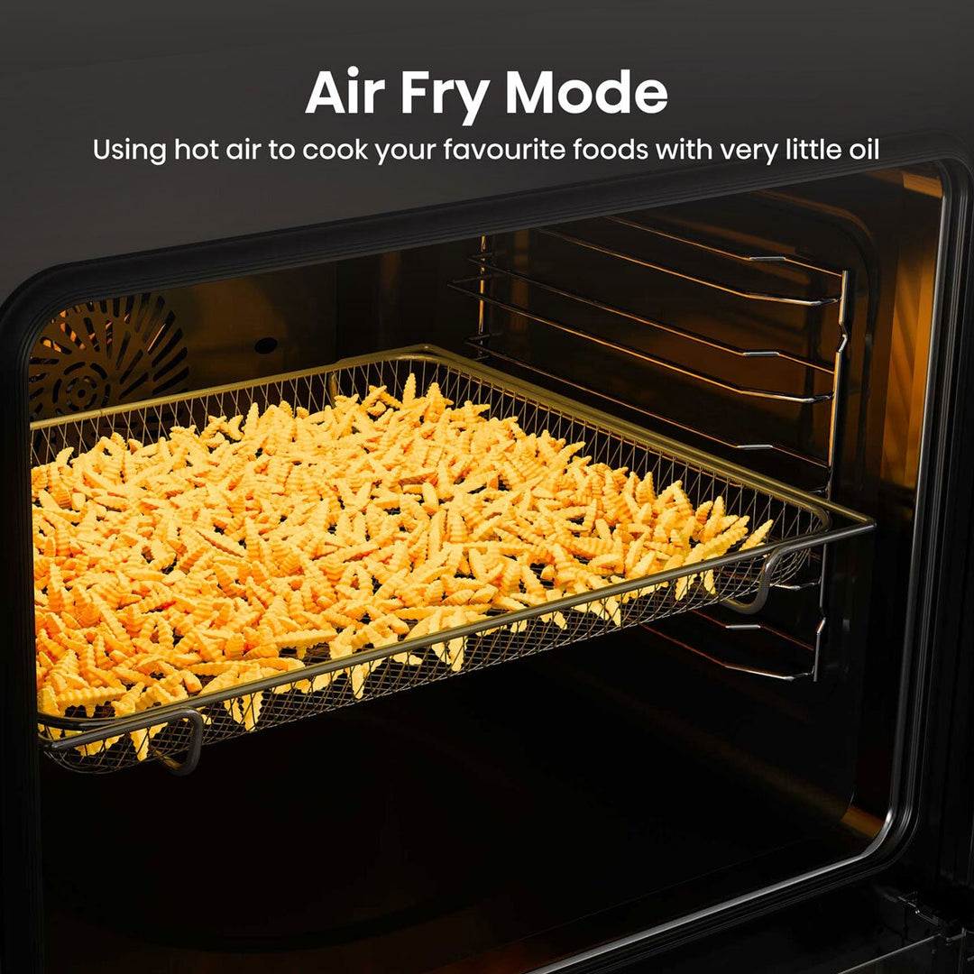 Hisense Hi6 BID914221CX Electric Built-In Double Oven, A Rated in Stainless Steel