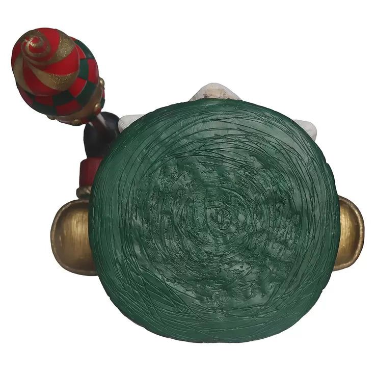 6ft (1.8m) Pre-lit Grand Nutcracker with 25 Colour LED and Music