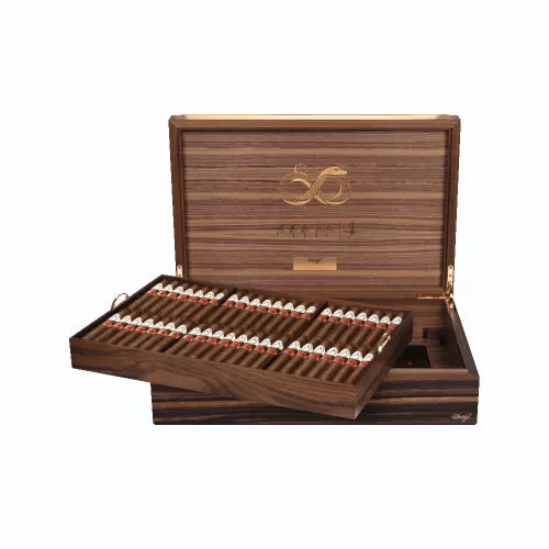 TieDex UK Davidoff Year of the Snake Masterpiece Humidor 2025 - 88 Gran Toro Cigars - LIMITED EDITION