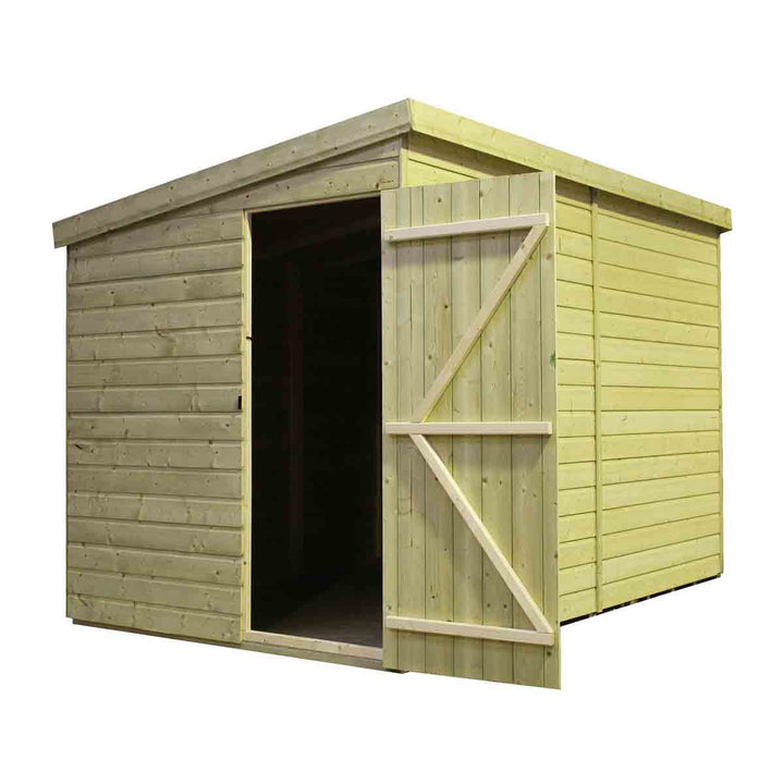 Empire 3000 Pent 12x5ft Wooden Garden Shed Door Right Side Panel
