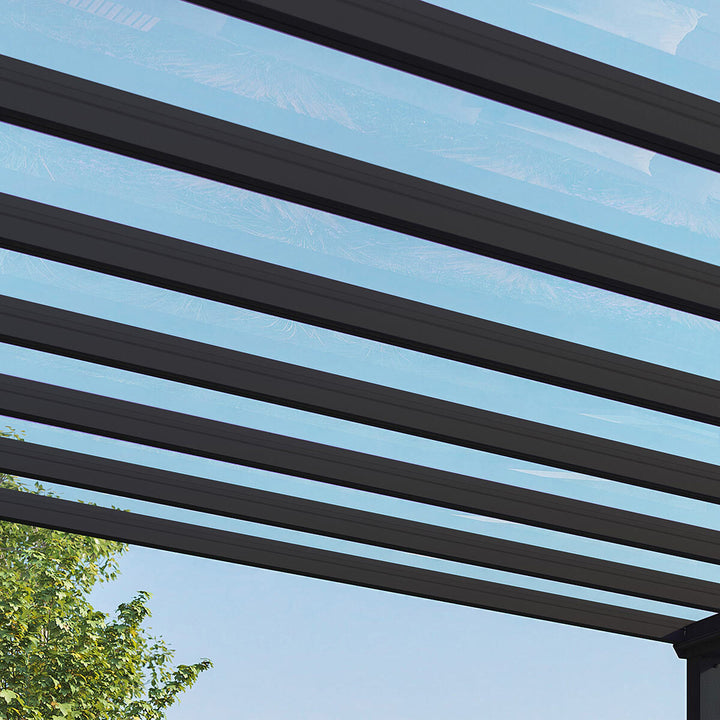 Palram Canopia Stockholm 11ft 2" x 26ft 4" (3.4 X 8.1m) Aluminium Patio Cover