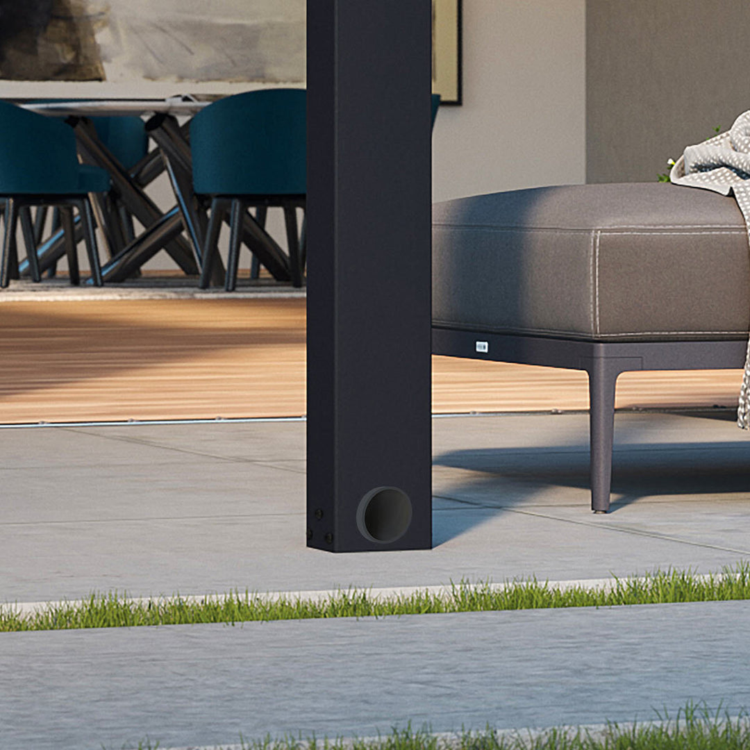 Palram Canopia Stockholm 11ft 2" x 26ft 4" (3.4 X 8.1m) Aluminium Patio Cover