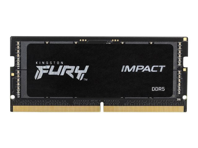 TieDex UK Kingston FURY Impact - DDR5 - kit - 64 GB: 2 x 32 GB - SO-DIMM 262-pin - 4800 MHz / PC5-38400 - unbuffered