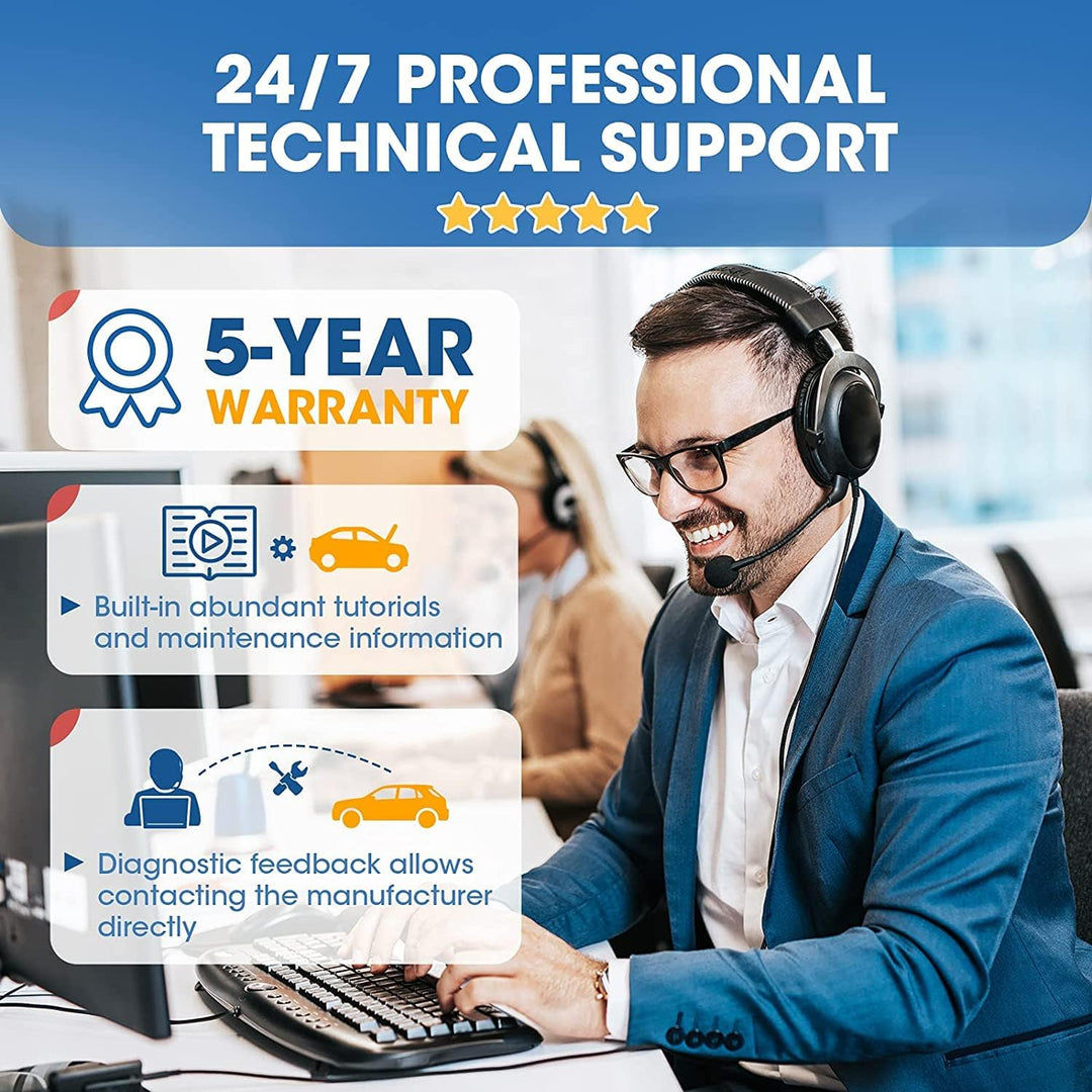 LAUNCH X431 PAD VII, 2023 J2534 Reprogramming Tool, ECU Online Coding, Topology Map Intelligent Diagnostic Scanner, 2 Years Free Update, Upgraded of X431 PAD3/ V+, 50+ Services, Bi-Directional Control