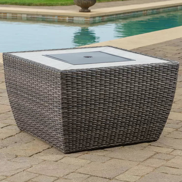 SunVilla Pelington 5 Piece Fire Deep Seating Set