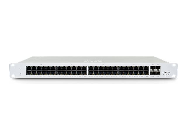 TieDex UK Cisco Meraki MS130-48P - switch - 48 ports - Managed - rack-mountable