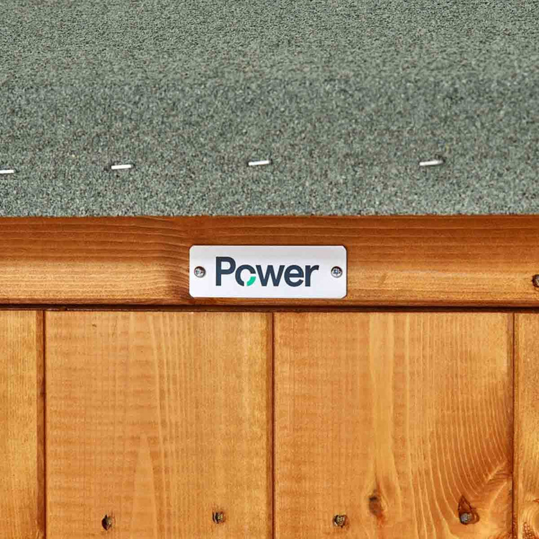 Power 10' x 4' Pub Shed Garden Bar