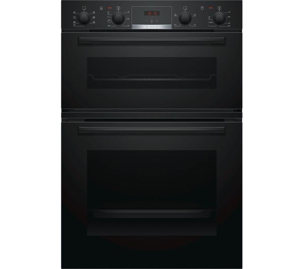 TieDex UK BOSCH Series 4 MBS533BB0B Electric Double Oven - Black
