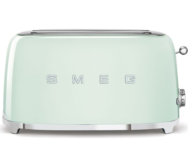 TieDex UK SMEG TSF02PGUK 4-Slice Toaster - Pastel Green