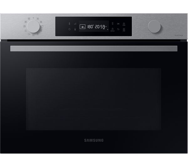 TieDex UK SAMSUNG Series 4 NQ5B4553FBS/U4 Built-in Compact Combination Microwave - Stainless Steel
