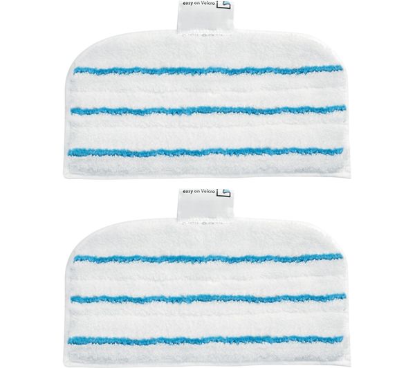 TieDex UK BLACK + DECKER Replacement Microfibre Steam Mop Pads - Pack of 2