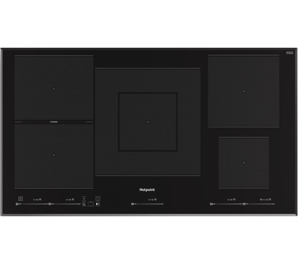 TieDex UK HOTPOINT My Menu TT1090BA 90 cm Electric Ceramic Induction Hob - Black