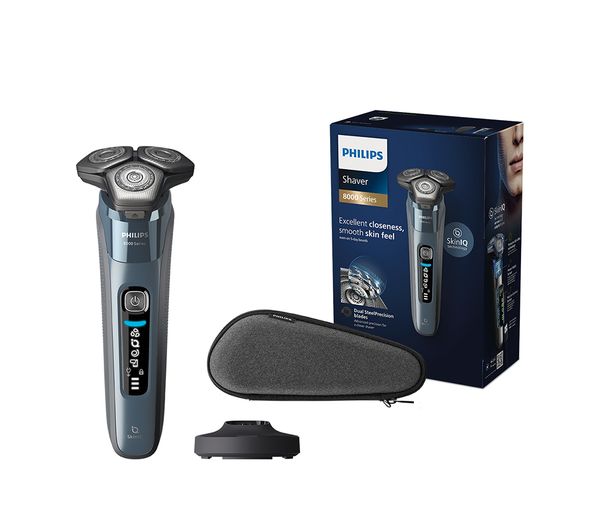 TieDex UK PHILIPS Series 8000 S8692/35 Wet & Dry Rotary Shaver - Blue