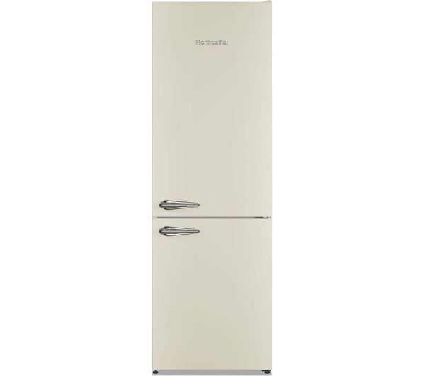 TieDex UK MONTPELLIER Retro MAB386EC 60/40 Fridge Freezer - Cream