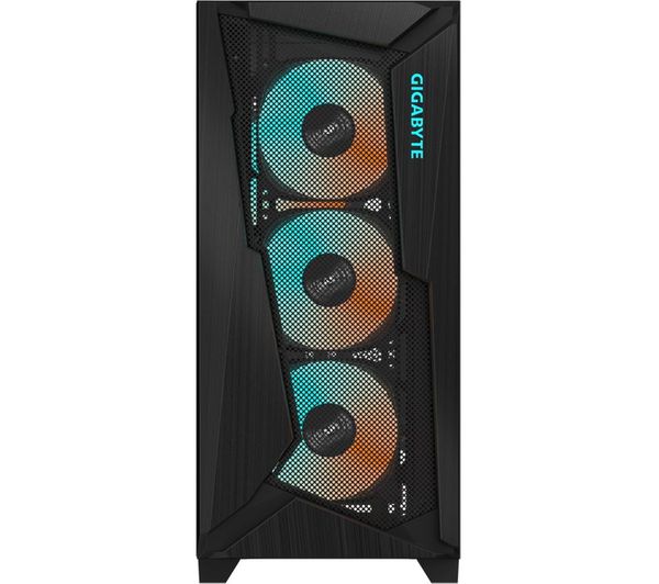 TieDex UK GIGABYTE GB-C301G V2 ATX Mid-Tower PC Case - Black