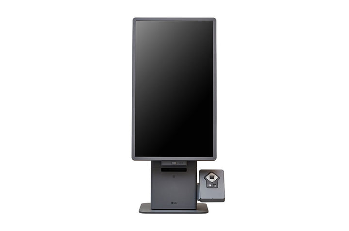 LG 27KC3P-M 27” Self-Ordering Kiosk with Touchscreen, Windows 10 IoT, Built-in Printer, Card Reader, Scanner – High Brightness Full HD Display for QSR, Retail & Self-Service Use
