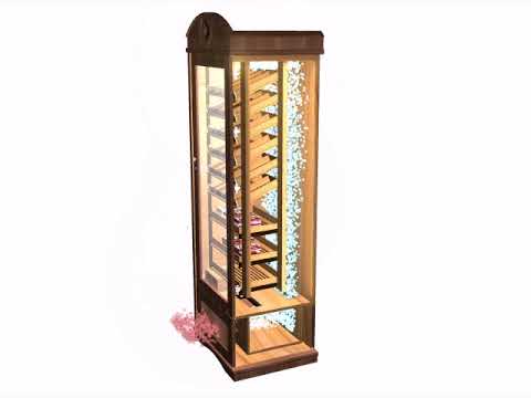 TieDex UK DeArt Maxi Clima Free Standing Humidor - 4000 cigars capacity