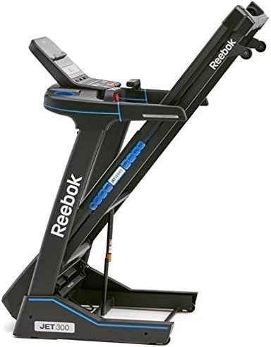 Reebok Jet 300 Series Bluetooth Treadmill - Black Reebok Jet 300 Folding Treadmill + Bluetooth