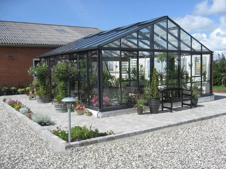 Jansens Profesional Gigant Greenhouses 14x14 Janssens Gigant Victorian Greenhouse
