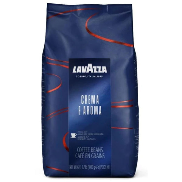 Lavazza Crema e Aroma Coffee Beans – 102 x 1kg Bulk Bags | Premium Italian Espresso Blend | Vacuum Sealed | Ideal for Cafés