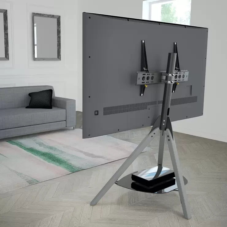 AVF Hoxton TV Stand for TV's up to 65", Grey Wood