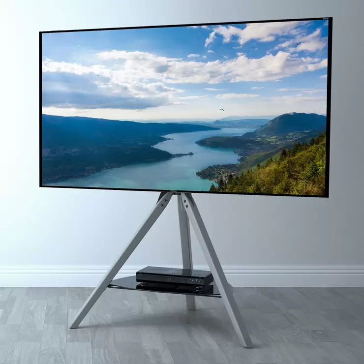 AVF Hoxton TV Stand for TV's up to 65", Grey Wood