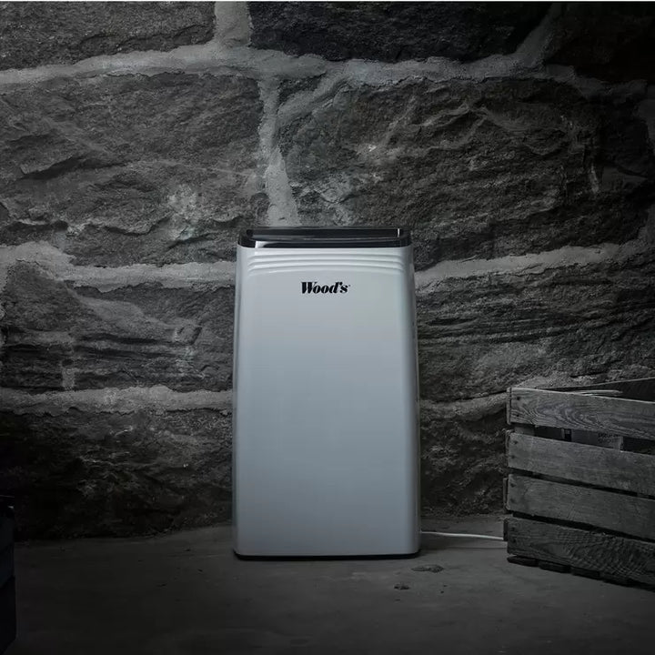 Woods 25L Dehumidifier in White, MDK26