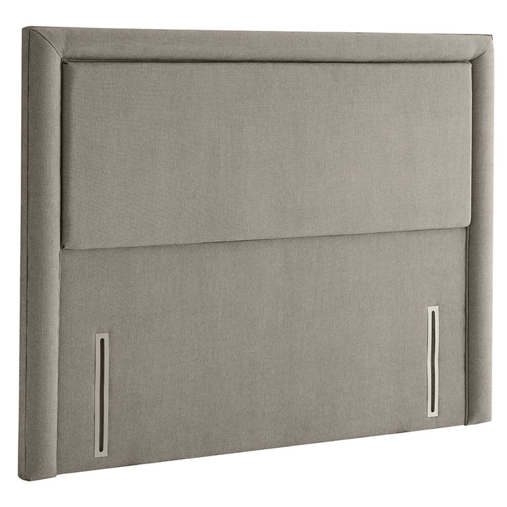 Palermo Sandstone Materials Wood Fabric Full Headboard Double Colour Natural