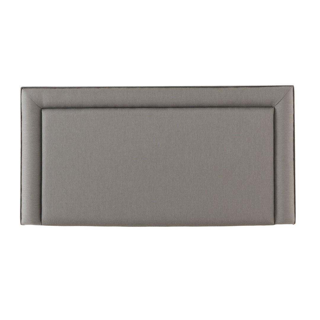 Malvern Headboard Slate Grey Colour Materials Wood Fabric Single New Bed Style