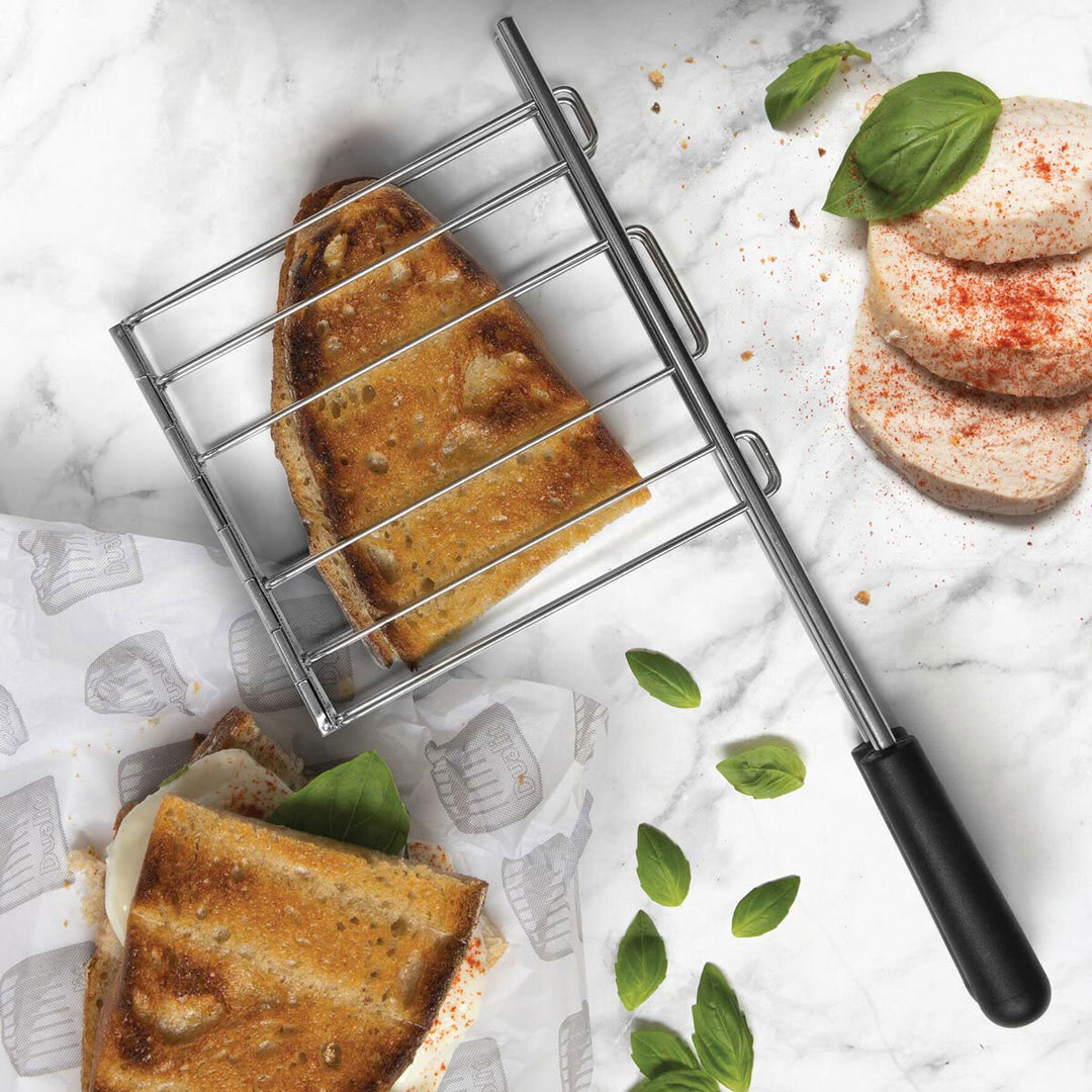Dualit 4 Slot Classic Toaster With Sandwich Cage in Copper Spray Finish, 40597