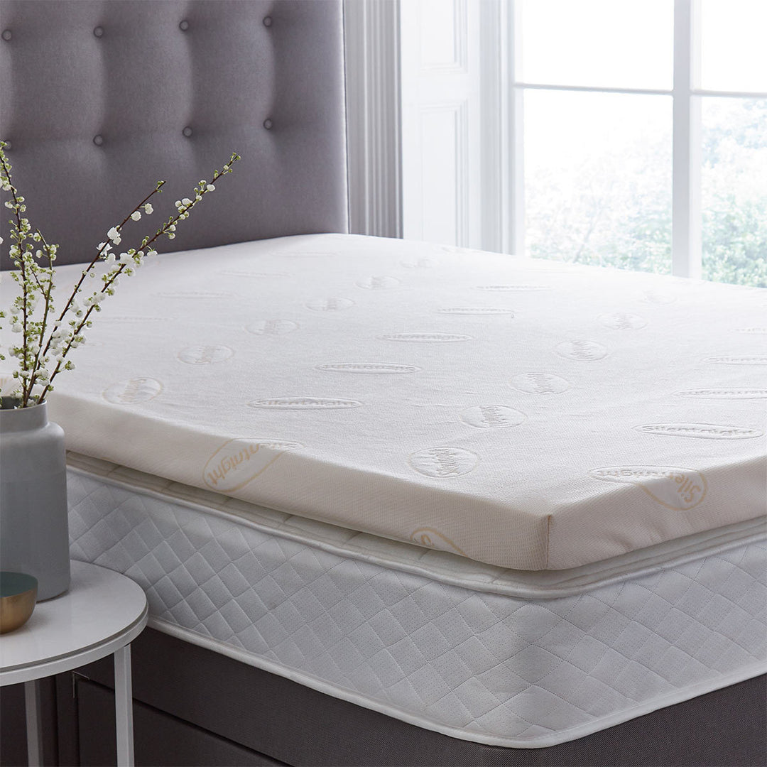 Impress memory foam mattress topper double better quality machine washable