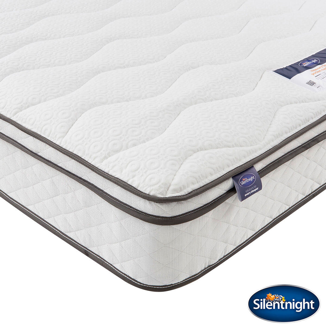 Silentnight 1200 Pocket Memory Cushion Top Mattress, Single