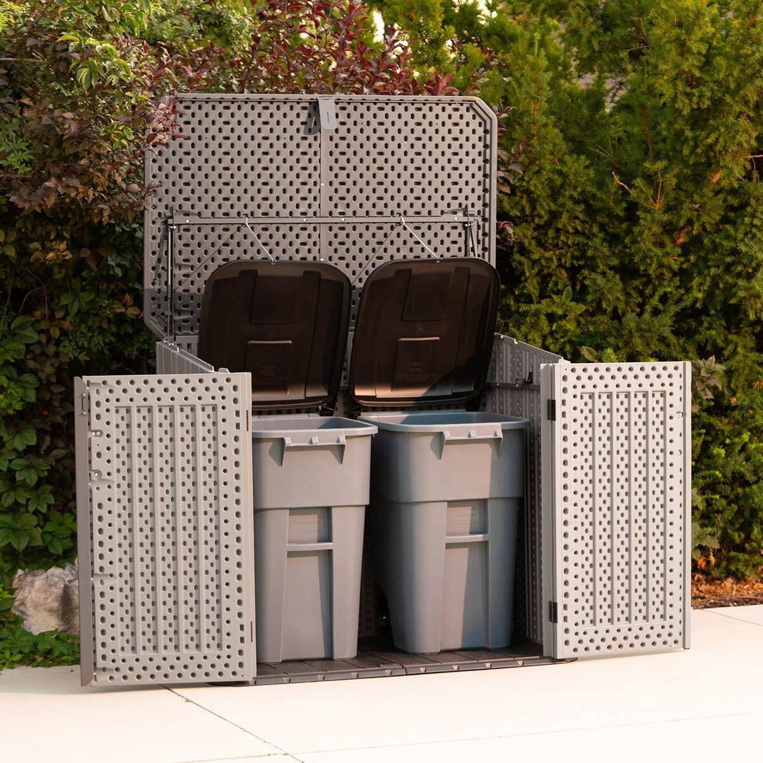 Lifetime 5ft x 3ft (1.5 x 0.9m) Horizontal 1,300 Litre Storage Shed - Model 60350