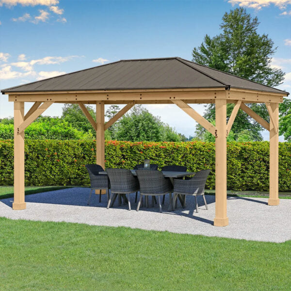 Yardistry Meridian Gazebo 12ft x 16ft (3.66m x 4.88m)