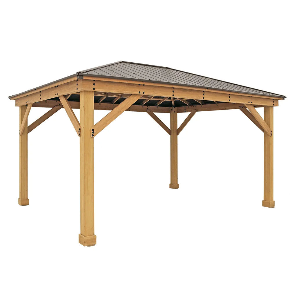 Yardistry Meridian Gazebo 12ft x 16ft (3.66m x 4.88m)