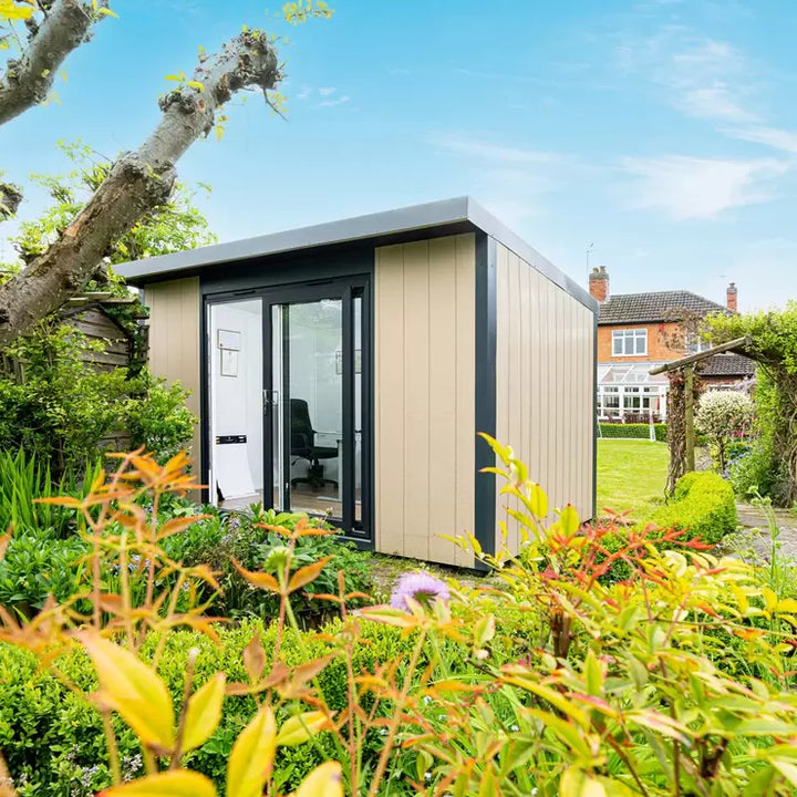 Installed Green Retreats Basebox Garden Room 3.6m x 3.6m