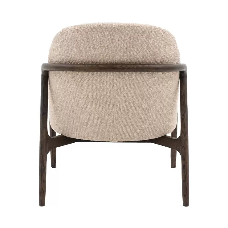Gallery Allegra Taupe Fabric Armchair