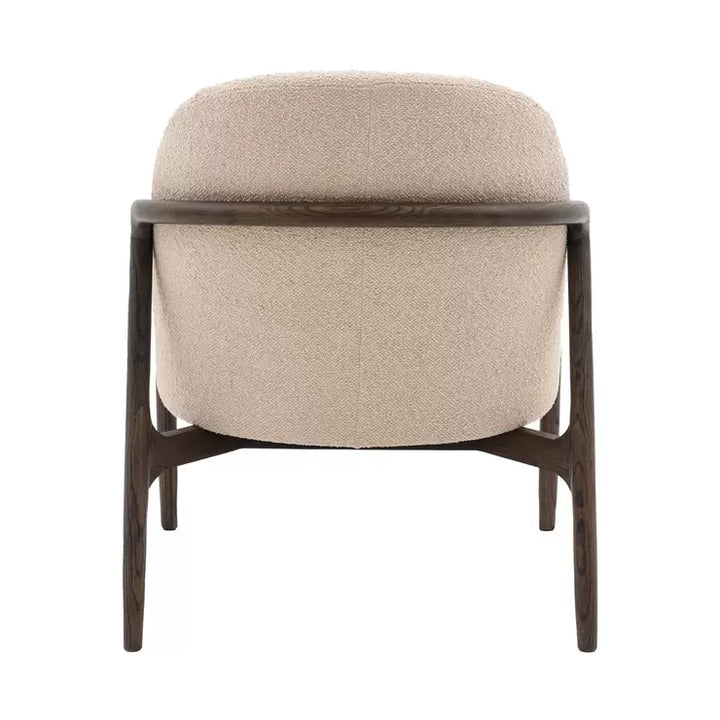 Gallery Allegra Taupe Fabric Armchair