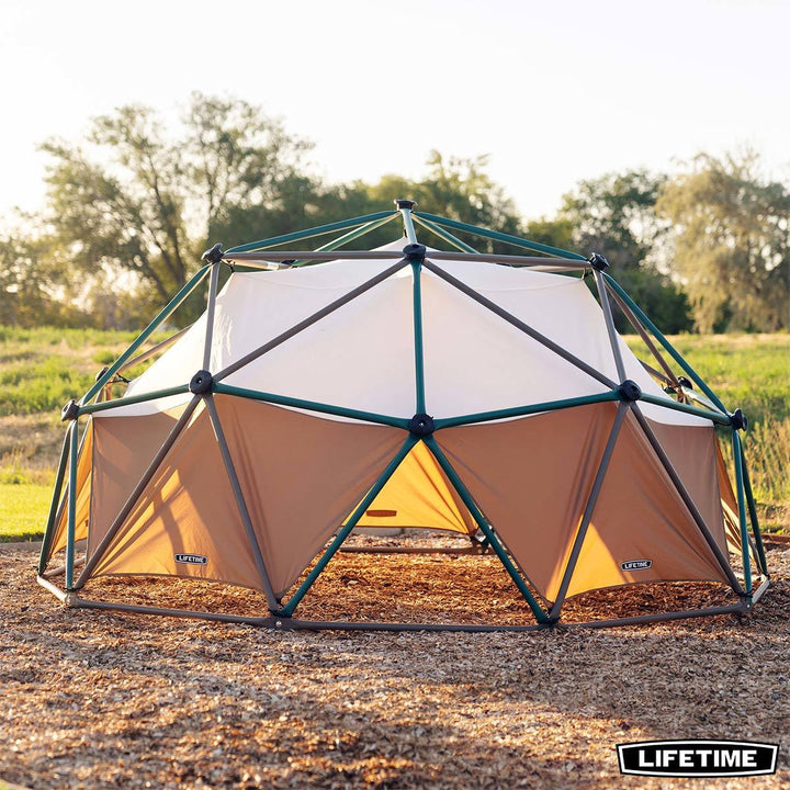 Lifetime Earthtone Dome Climber with Canopy (3-10 Years) - Tiedex