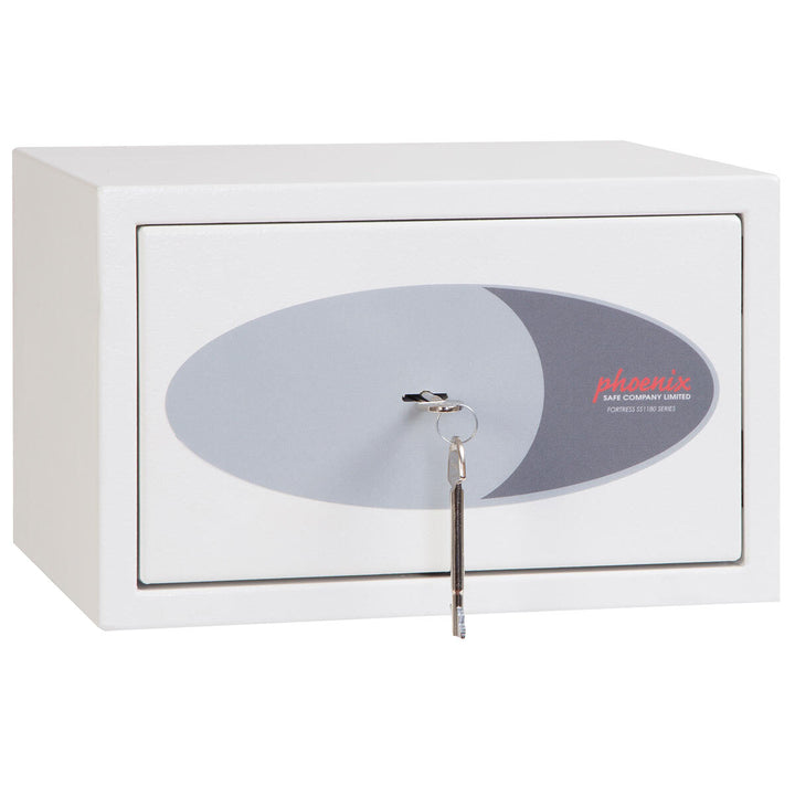 Phoenix Fortress SS1181K Security Safe with Key Lock, 7 Litres