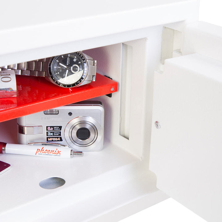 Phoenix Fortress SS1181K Security Safe with Key Lock, 7 Litres
