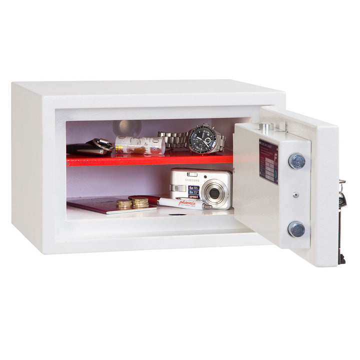 Phoenix Fortress SS1181K Security Safe with Key Lock, 7 Litres