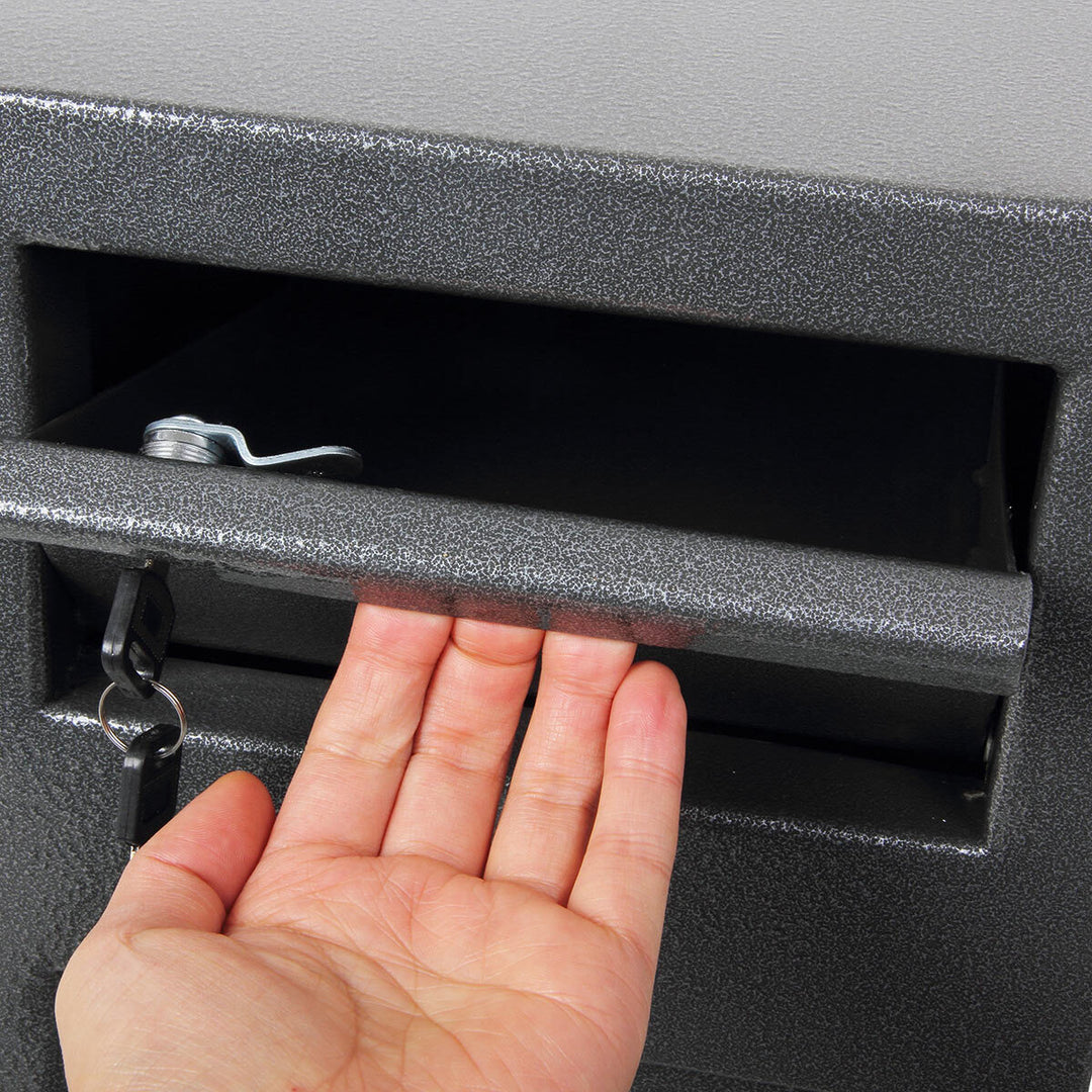 Phoenix SS0992ED Cashier Day Deposit Security Safe with Electronic Lock, 19 Litr