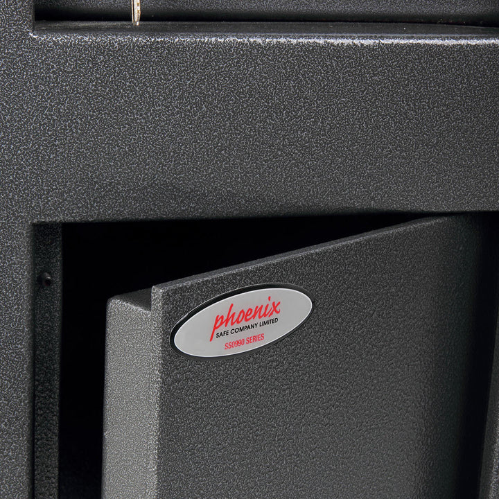 Phoenix SS0992ED Cashier Day Deposit Security Safe with Electronic Lock, 19 Litr