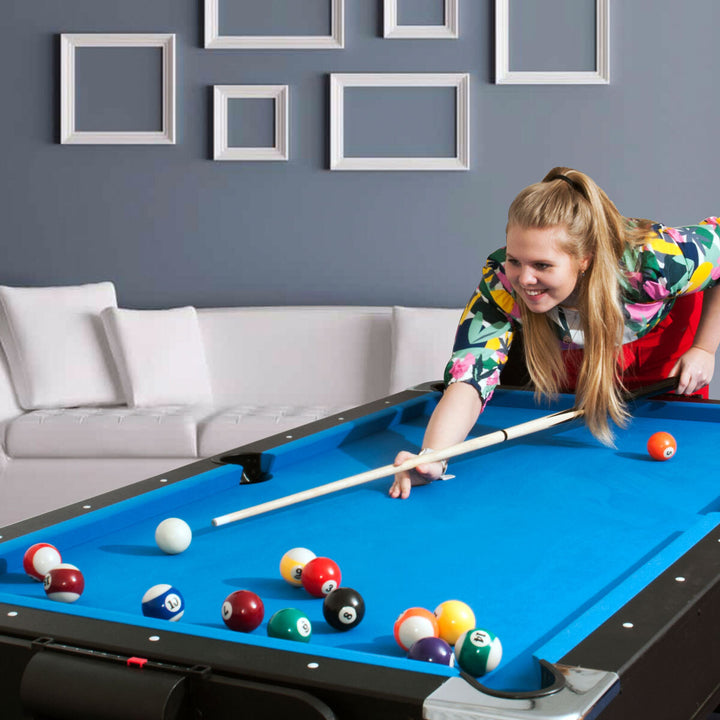 Sure Shot 4 in 1 Multifunctional Games Table - Pool, Air hockey and Table Tennis, as well as a dining table option