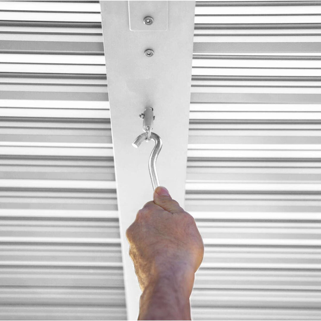 Paragon Novara 12ft x 20ft (3.6 x 6m) Louvered Pergola in White