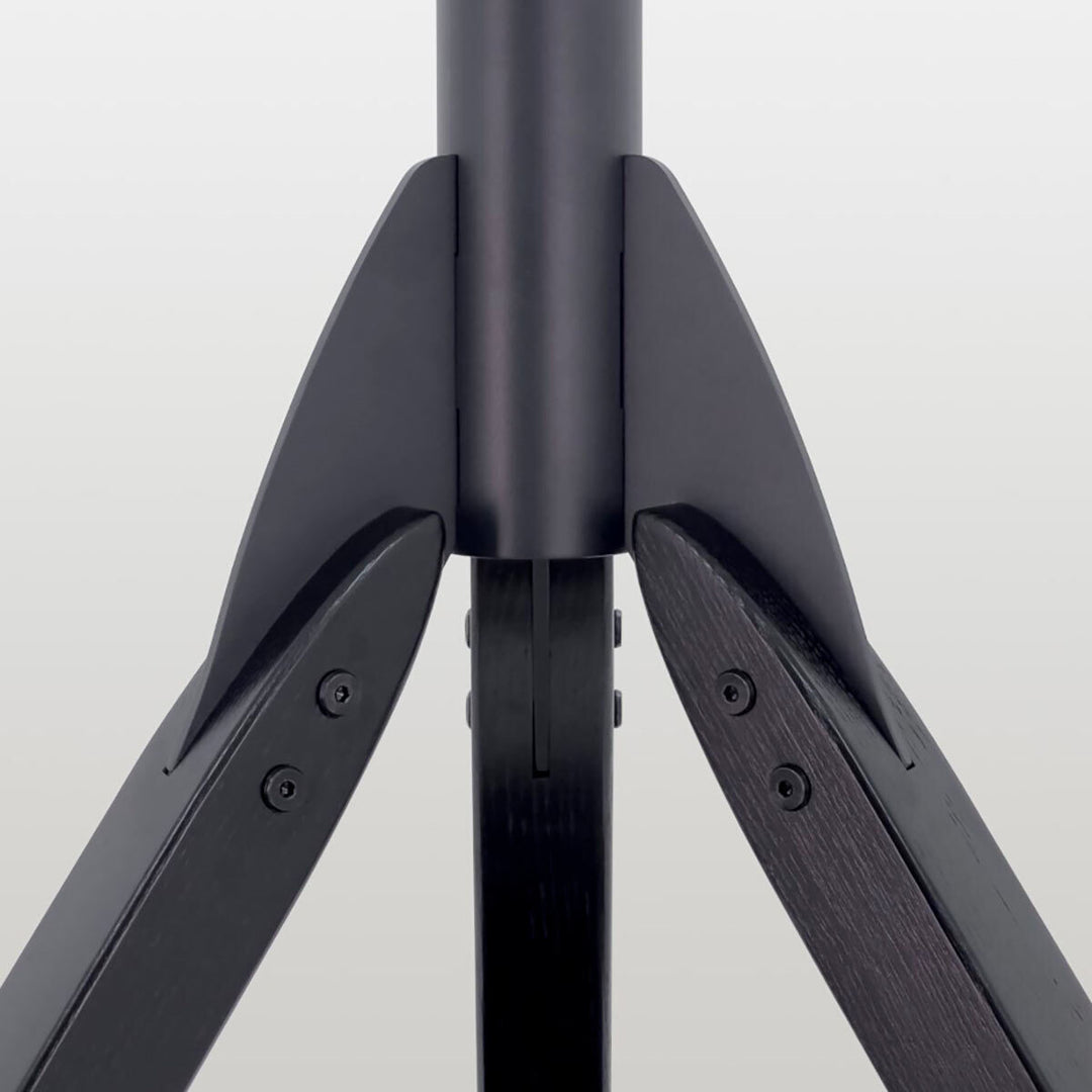 AVF Hoxton Tv Stand Tv's 65" Black 200 500 Glass Shelf Cable Management Media Steel
