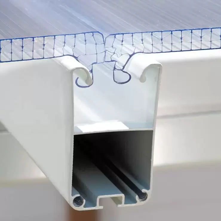 Palram Canopia Feria 3 Veranda Patio Cover in White, 3 x 3.05m